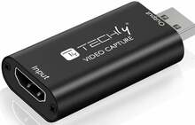 Video salvestuskaart Techly I USB Video 1080TY, 1080P, HDMI, must