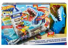 Autorada Mattel Hot Wheels City Attacking Shark Escape, HDP06