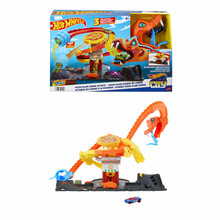 Autorajakomplekt Hot Wheels City Pizza Slam Cobra Attack, HTN81