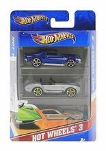 Automudelite komplekt Hot Wheels K5904, 3 tk