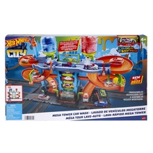 Komplekt Hot Wheels City Mega Tower Car Wash, HDP05