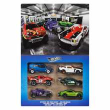 Autode komplekt Mattel Hot Wheels Silver Series Legends, JLB24, 6 tk