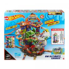 Garaaž Hot Wheels Ultimate Garage, GJL14, dinosaurusega