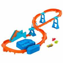 Autorada Mattel Hot Wheels Track Creator Boosted Jump Speedway, JDB49
