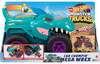 Mänguautode komplekt Mattel Hot Wheels Monster Trucks Car Chompin Mega-Wrex, GYL13, 1:64, mitmevärviline
