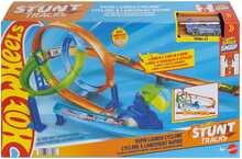 Komplekt Mattel Hot Wheels Stunt Tracks Double Loop Challenge, JHK73