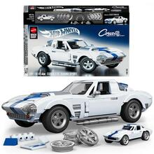 Konstruktorsätt Mattel Brick Shop Hot Wheels Corvette Grand Sport, JGR31, 918 tk