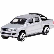 Metallist mänguauto Jokomisiada Volkswagen Amarok ZA5060, 1:64, hõbe
