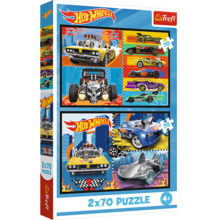 Pusle Trefl Hot Wheels, 34442, 2x70, 140 tk