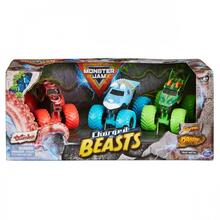 Mänguautode komplekt Spin Master Monster Jam Charged Beasts, 6065096, 1:64, 3 tk