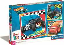 Pusle Clementoni Hot Wheels, 3 in 1, 25313, 21 cm x 20.5 cm