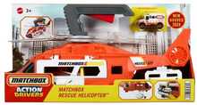 Mänguhelikopter Mattel Matchbox Rescue Helicopter, HXM74, valge/punane