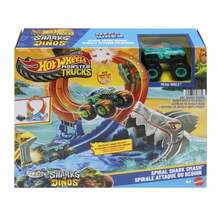 Autode rada Hot Wheels Monster Trucks Shark Smash, JFR08