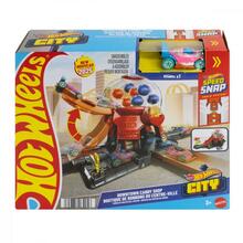 Mänguautode rada Hot Wheels Speed Snap, 1:64