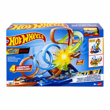 Autode rada Hot Wheels Begalinud kilpidega, HXR70