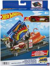 Mänguasi Hot Wheels City Fuel Station Shift, HKX45