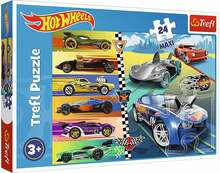Pusle Trefl Hot Wheels, 24 osa