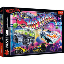 Pusle Trefl Hot Wheels, 500 tk, 34x48 cm