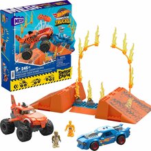 Konstruktor Mattel Hot Wheels Mega Construx Tiger Shark, HKF88, plastmass