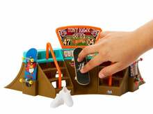 Sõrmelauakomplekt Mattel Hot Wheels Stadium Skatepark, HPG34, mitmevärviline