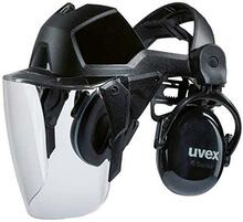 Kaitsevisiir koos kõrvaklappidega Uvex Pheos 9790212, must, 52-64 cm, SNR 28