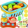 Laste köögiviljade ja puuviljade lõikamise mängukomplekt Kruzzel 22877