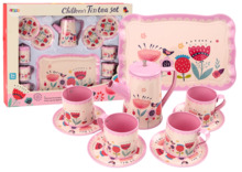 Laste kohvikomplekt Lean Toys, 12 osa, roosa