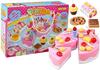 Mängutort Lean Toys, 75 osa, roosa/mitmevärviline