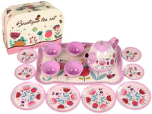 Mänguasjade komplekt Lean Toys kohvi ja tee komplekt kohvriga