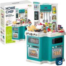 Laste köögikomplekt Lean Toys Home Chef, 77 x 57 x 30 cm, 109 osa