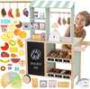 Multifunktsionaalne puidust pood Woopie Green 5in1, 73 osa