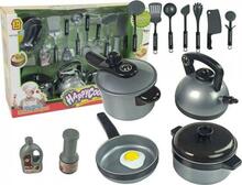 Mänguköögi tarvikud Lean Toys Happy Cook LT9419, hall
