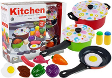 Mänguköögi nõudekomplekt Lean Toys, 22 tk