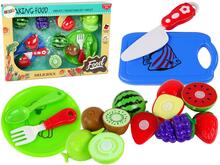 Laste puuviljakomplekt Lean Toys, 6 puuvilja