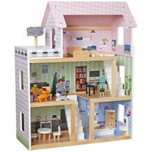 Puidust nukumaja Enero Toys, 62x27x77 cm, valgustusega