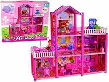 Nukumaja Lean Toys Holiday Villa, 14764, roosa