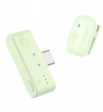 Juhtmevaba mikrofon Luucco MiniPods K1, roheline