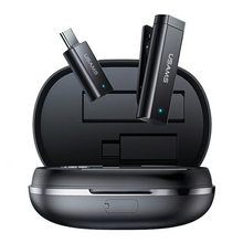 Juhtmevaba mikrofon USAMS ENC 2.4G Wireless Lavalier, USB-C + 2x adapter ZB247MKF01 (US-ZB247)
