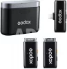 Mikrofoni süsteem Godox WES1 KIT2, juhtmevaba