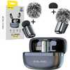 Juhtmevaba mikrofon Blavec MK-03 ClipGo Typ C LMMK03-S, hõbe, 2 tk