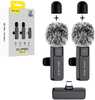 Juhtmevaba mikrofon Blavec MK-01 ClipGo Typ C LMMK01-B, must, 2 tk