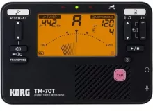 Häälestaja metronoomiga Korg TM-70T, must