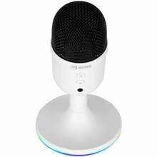 Mikrofon Marvo MIC-06 RGB, valge