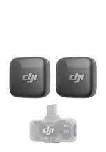 Mikrofon DJI Mic Mini 2, must, 2TX+1RX