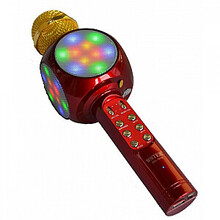 Mikrofon Goodbuy LED 360, punane
