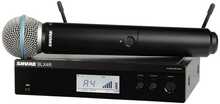 Juhtmevaba vokaalsüsteem Shure BLX24RE/B58-H8E Beta 58A mikrofoniga