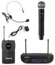 Mikrofoni komplekt Vonyx WM82C, must
