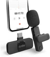 Juhtmevaba mikrofon SBS Wireless Microphone TEMICTYCBTK, must