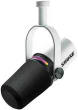 Mikrofon Shure MV7+-W, valge