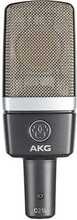 Mikrofon AKG C214, must/hõbe